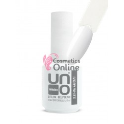 Oja semipermanenta UNO alba, Ivory White, 15 ml
